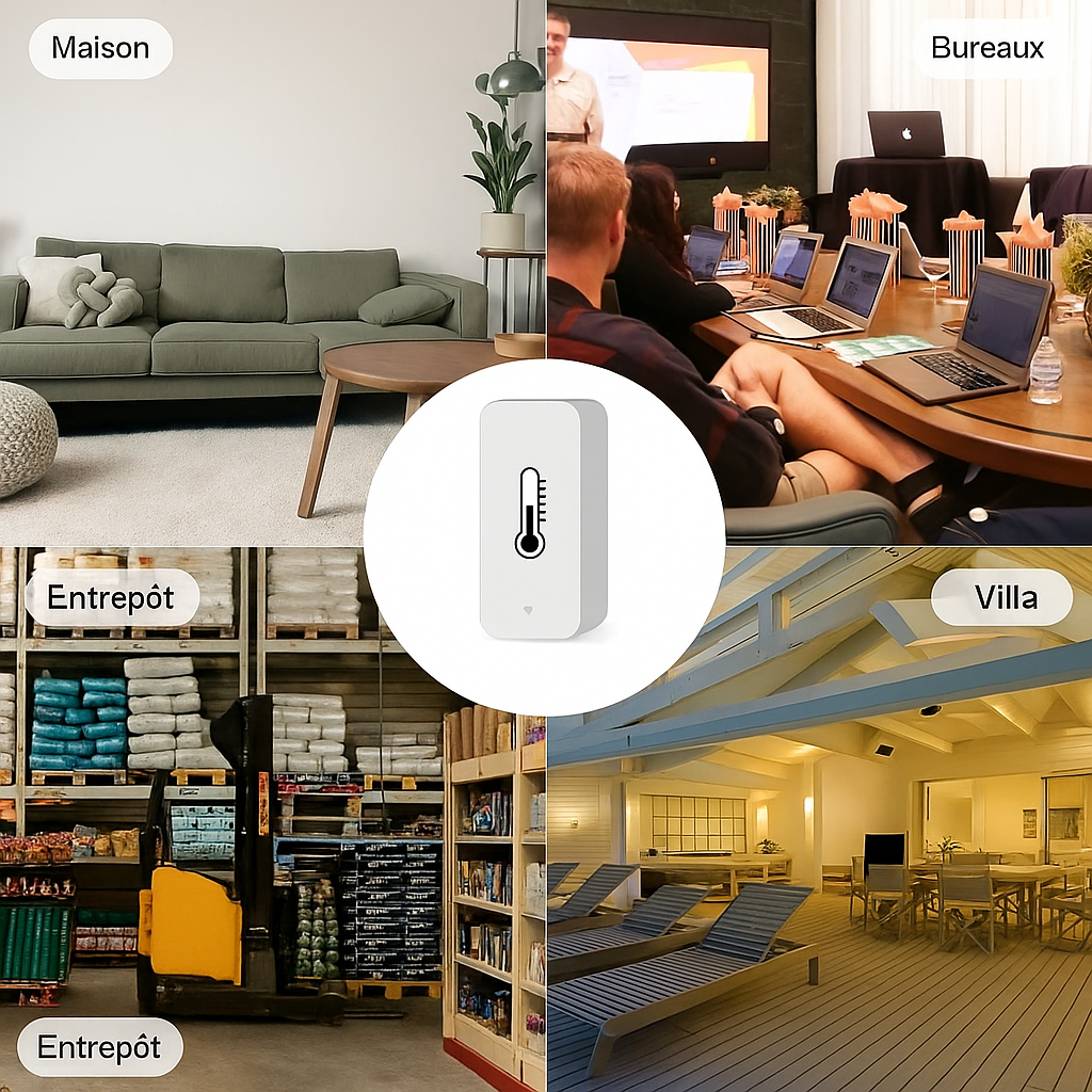 Capteur de Température et Humidité WiFi SmartLife