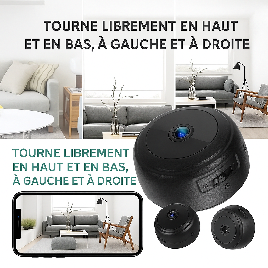 Caméra de Sécurité Polyvalente A9