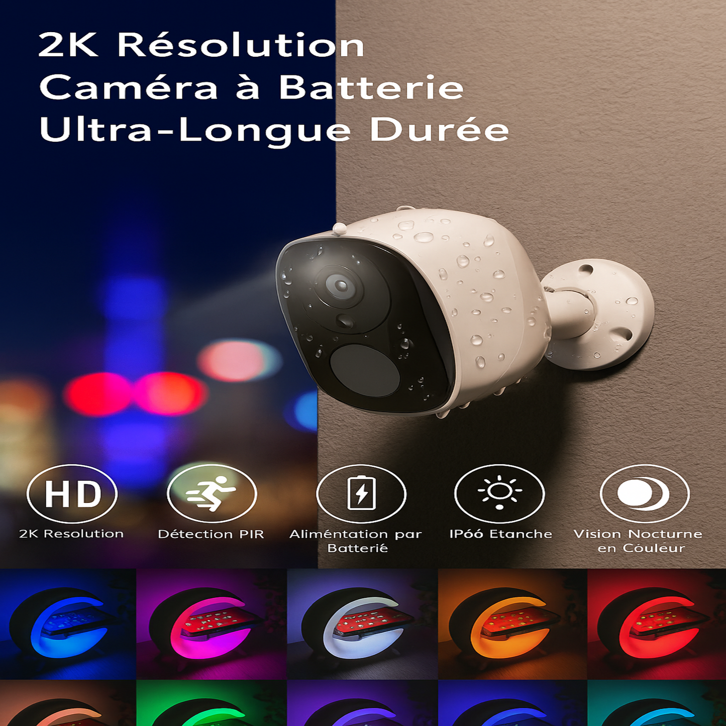 Caméra de Sécurité Extérieure Sans Fil Ultime