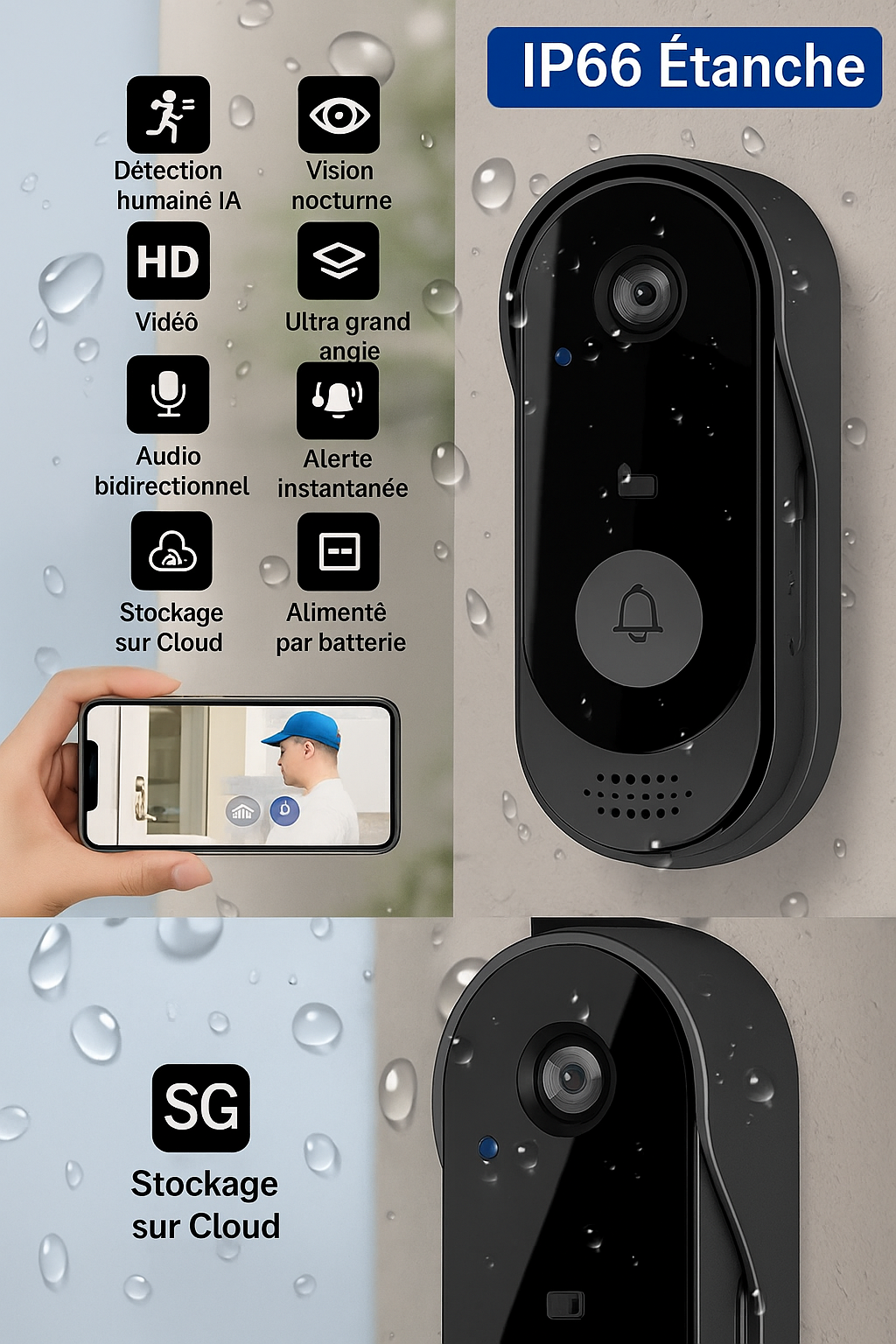 SmartHome Sonnette Vidéo
