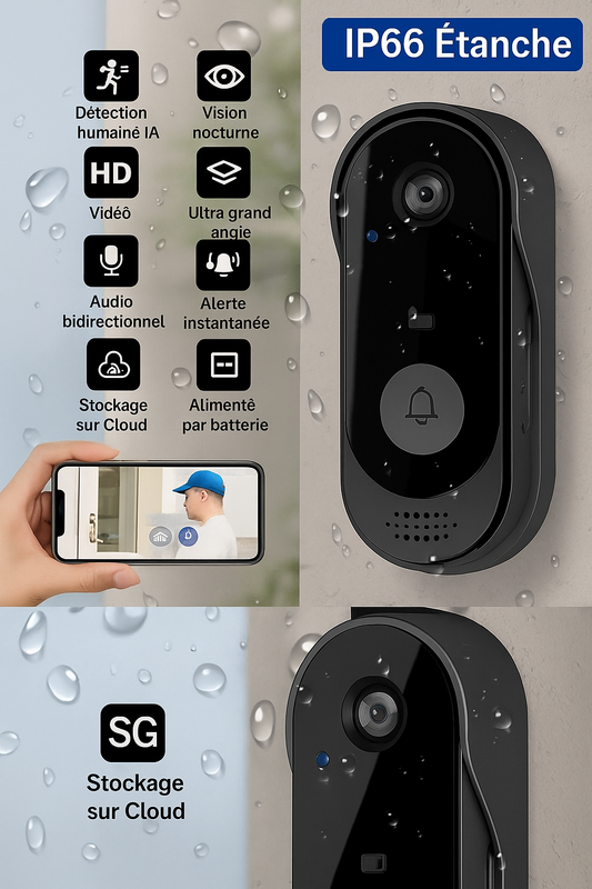 SmartHome Sonnette Vidéo