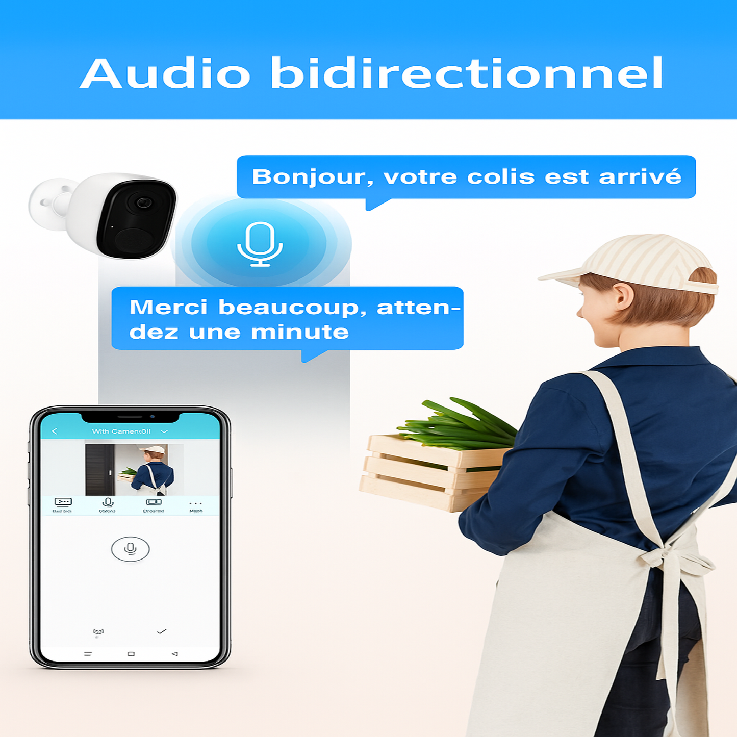 Caméra de Sécurité Extérieure Sans Fil Ultime