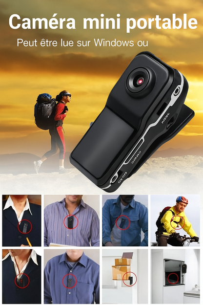 Mini DV Cam : Gadget de Sécurité Portable