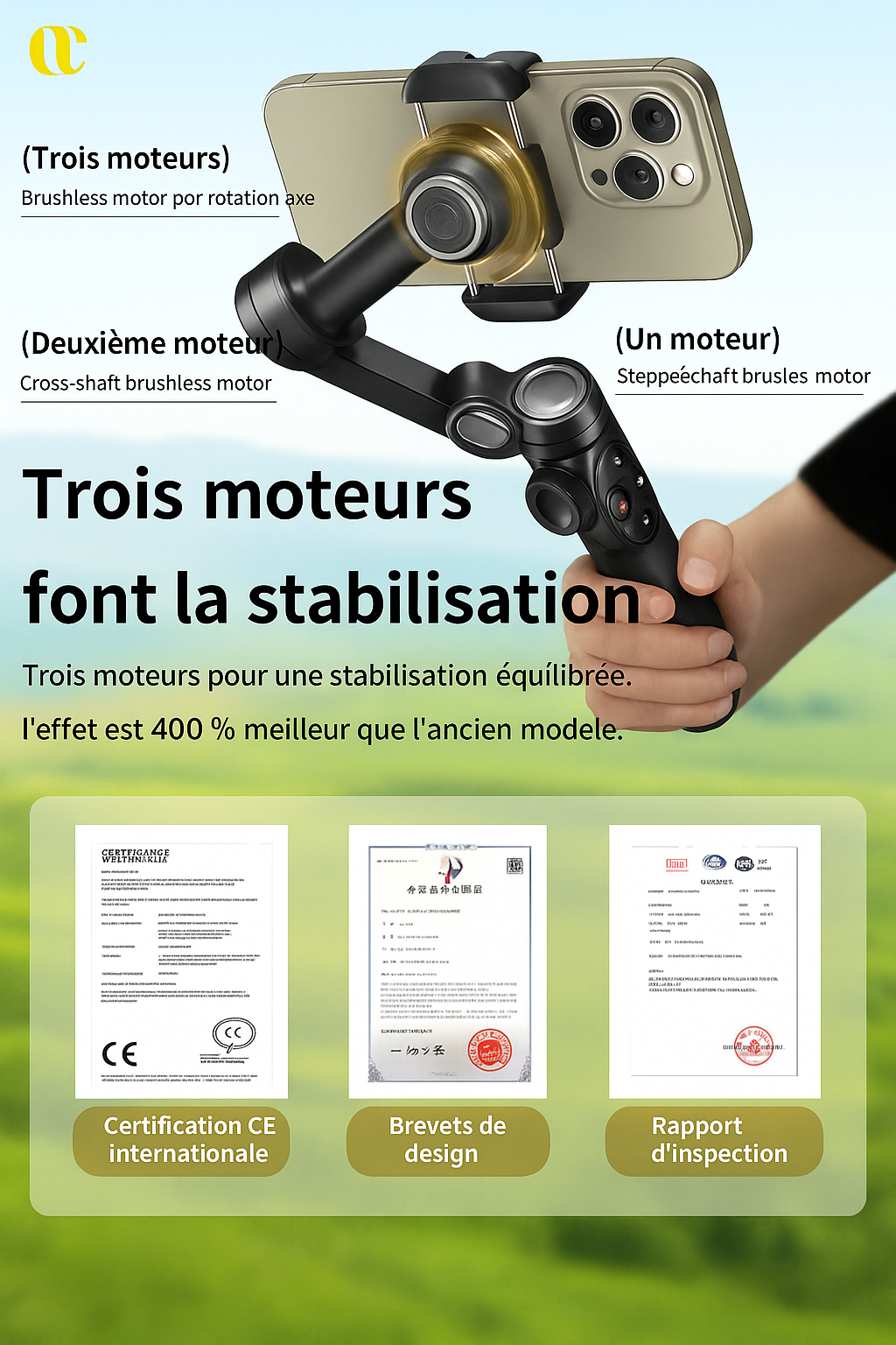 Stabilisateur Gimbal Smart XE