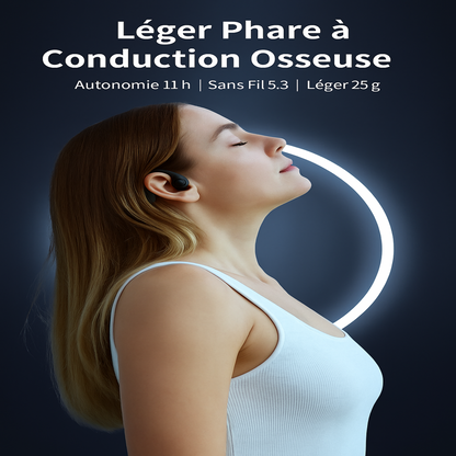 Casque à Conduction Osseuse pour Sportifs