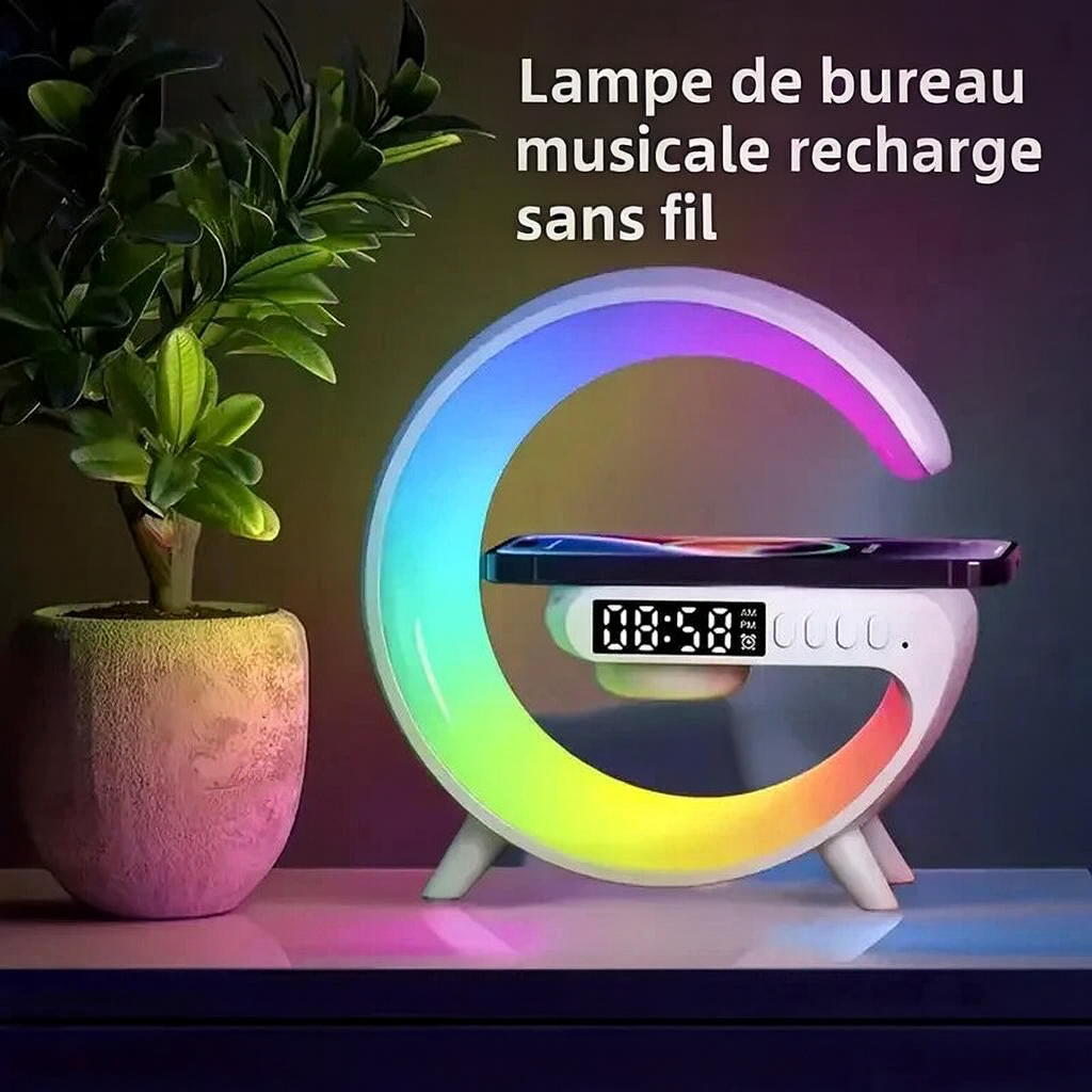 Lampe de Chargement Sans Fil Multifonctionnelle