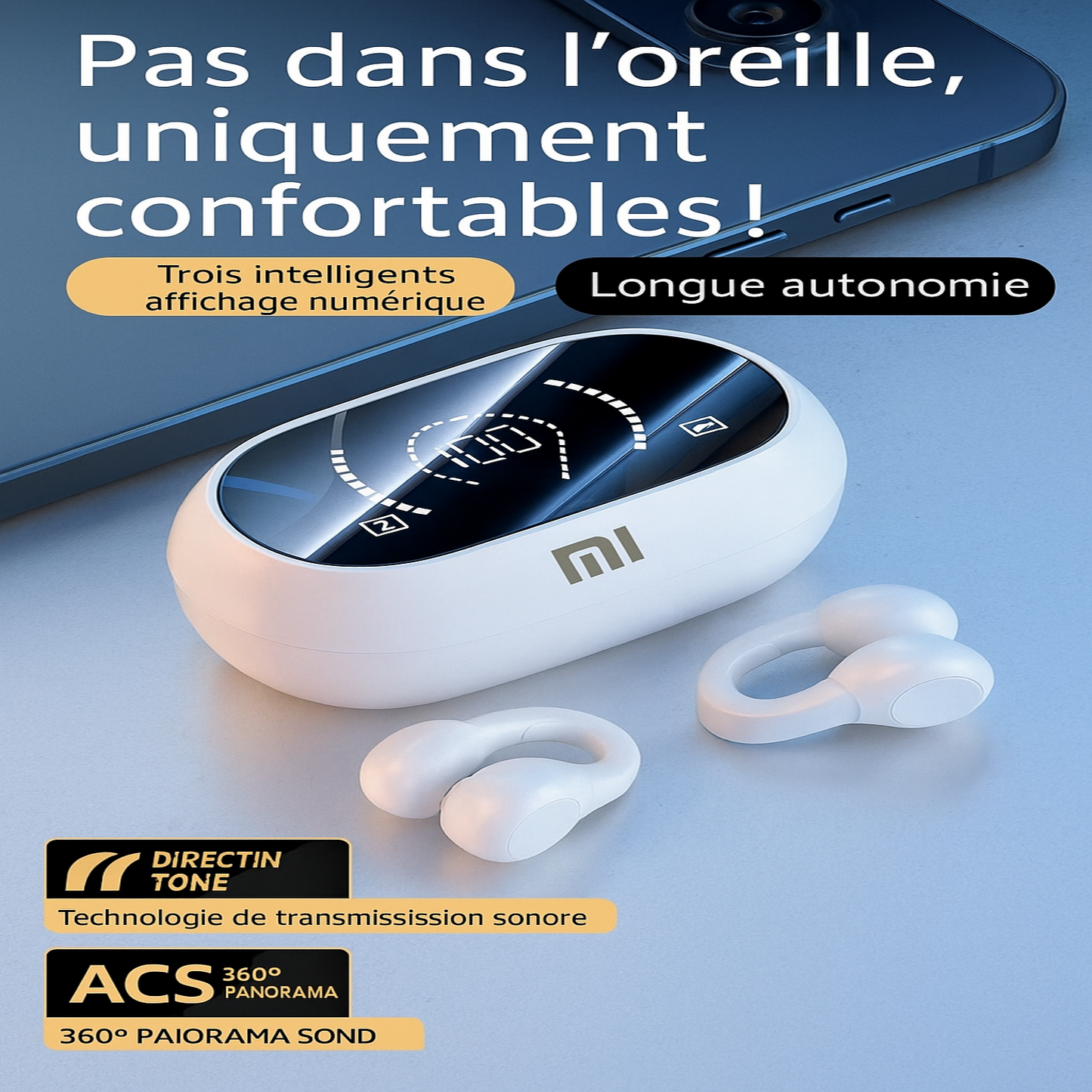 Xiaomi Écouteurs Sport à Conduction Osseuse