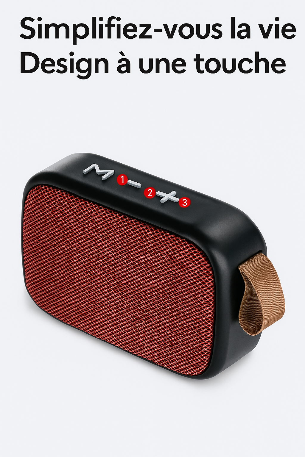 Caisson de Basses Portable Bluetooth