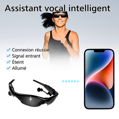 Lunettes Bluetooth avec Son Surround