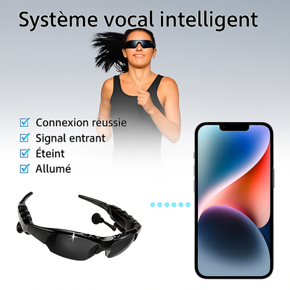 Lunettes Bluetooth avec Son Surround