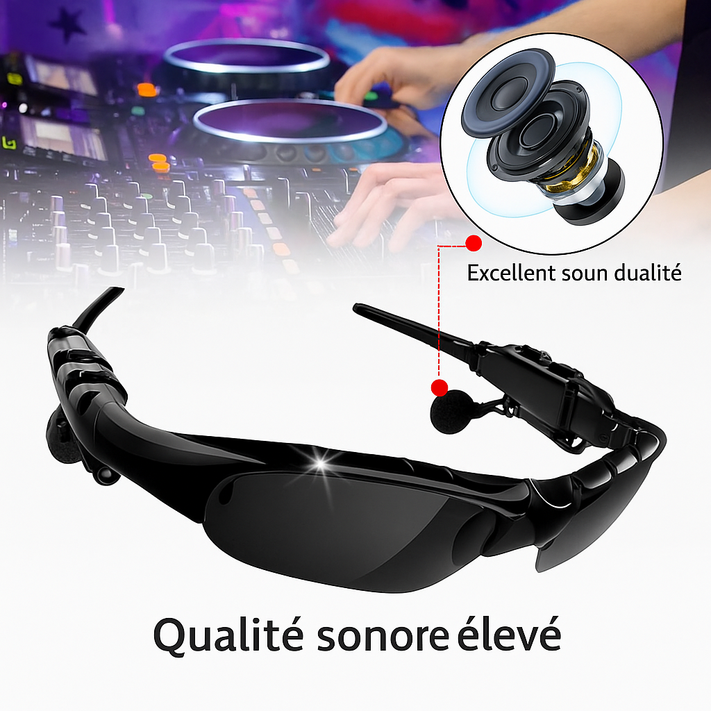 Lunettes Bluetooth avec Son Surround